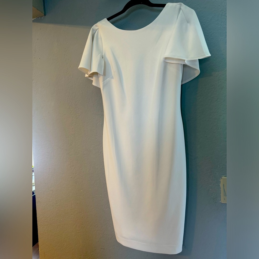 Calvin Klein white dress size 6
